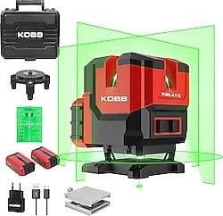 Kobb KBL41G 30 m Otomatik Çift Akülü Lazer Hizalama