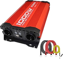 Kobb KBN1000 12 V 220 V 1000 W Tam Sinüs Dönüştürücü İnverter