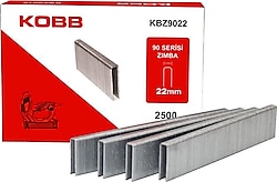 Kobb KBZ9022 90 Serisi 22 mm 2500 Adet Ağır Hizmet Tipi Zımba Teli