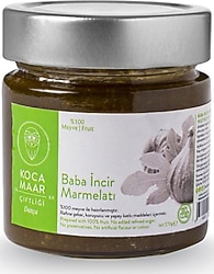 Kocamaar Çiftliği Datça Şeker İlavesiz Baba İncir Marmelatı 270 gr