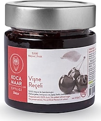 Kocamaar Çiftliği Şeker İlavesiz Vişne Reçeli 265 gr