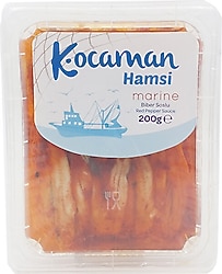 Kocaman 200 gr Kırmızı Biber Soslu Marine Hamsi