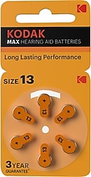 Kodak P13 6'lı İşitme Cihazı Pili