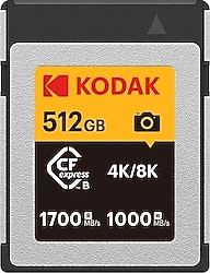 Kodak CFexpress 2.0 Type-B 512 GB Hafıza Kartı