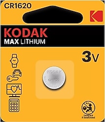 Kodak CR1620 3V Lityum Düğme Pil