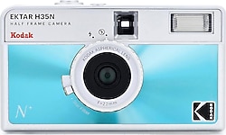 Kodak Ektar H35N Mavi Fotoğraf Makinesi