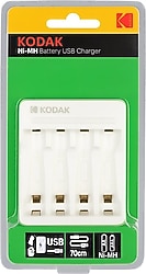Kodak KD-29490 4'lü Type-C Otomatik Hızlı Pil Şarj Aleti