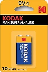 Kodak Max Süper Alkalin 9V Pil
