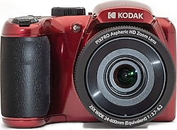 Kodak Pixpro Astro Zoom AZ255 Kırmızı Dijital Fotoğraf Makinesi