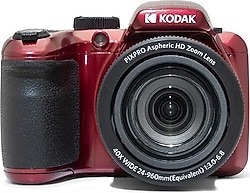 Kodak Pixpro Astro Zoom AZ405 Kırmızı Dijital Fotoğraf Makinesi
