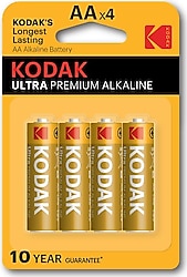 Kodak Ultra Premium 4'lü Alkalin AA Kalem Pil