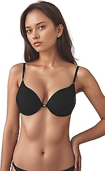 Kom Simple Balenli Push Up Sütyen