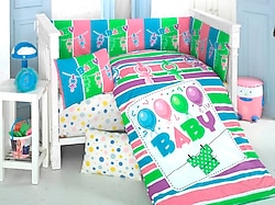 Komfort Home Baby 8 Parça Ranforce Bebek Uyku Seti