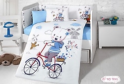 Komfort Home Byke Ranforce 8 Parça Bebek Uyku Seti