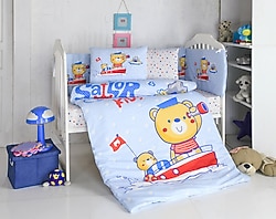 Komfort Home Captain 8 Parça Ranforce Bebek Uyku Seti