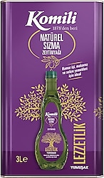 Komili Ege Lezzetlik Yumuşak Natürel Sızma Zeytinyağı 3 lt