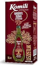 Komili Lezzetlik Meyvemsi Natürel Sızma Zeytinyağı 5 lt 2'li