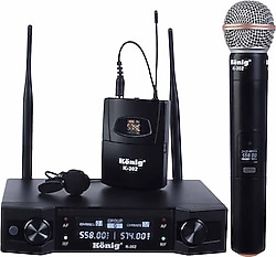 König K-302 UHF El + Yaka Mikrofonu