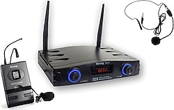 König K-311 UHF Kablosuz Yaka Mikrofon Seti