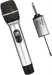 König K-400 Uhf Şarjlı Kablosuz El Mikrofonu