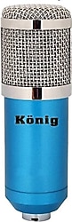 König K-CM800 Mavi Condenser Kayıt Mikrofonu
