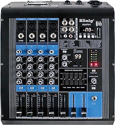 König KA-4701 2x350 W 4 Kanal Power Mikser