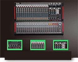 その他 King König KZ-1600 2x1600 W 10 Kanal Power Mikser Fiyatları