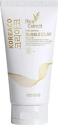 Koreaco Bubble Clay Pirinç Özlü Mucize Beyazlatıcı Köpüren 100 ml Yüz Maskesi