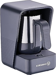 Korkmaz A863-01 Moderna Gri/Satin Türk Kahve Makinesi