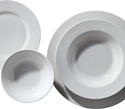 Korkmaz Perla Collection A8328 53 Parça 12 Kişilik Yemek Takımı