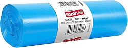 Koroplast Hantal Boy Endüstriyel Mavi Çöp Poşeti 10'lu