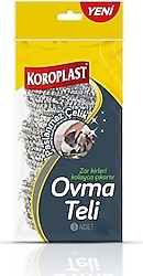 Koroplast Paslanmaz Çelik Ovma Teli 3'lü