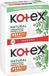 Kotex Natural Ultra Normal Hijyenik Ped 12'li