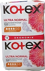 Kotex Ultra Normal 12'li Hijyenik Ped