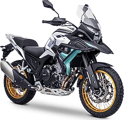 Kove 510X Adventure 498 cc Motosiklet Yeşil