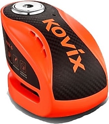 Kovix KNX10-FO 10 mm 120 dB Alarmlı Turuncu Disk Kilidi