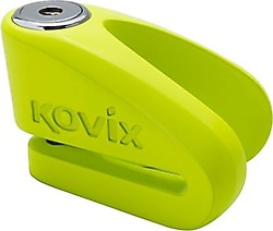 Kovix KVZ1-FG 6 mm Motosiklet Yeşil Disk Kilidi