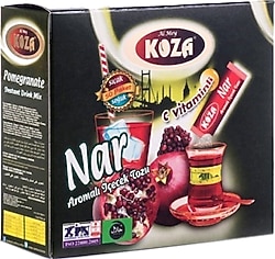 Koza Tek İçimlik Nar Aromalı Toz İçecek 50'li