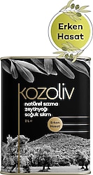 Kozoliv Erken Hasat Natürel Sızma Zeytinyağı 2 lt