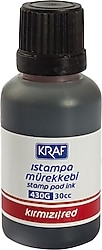 Kraf 30 cc Istampa Mürekkebi Kırmızı