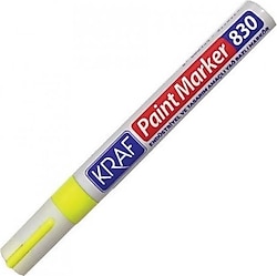 Kraf 830 Sarı Paint Marker Kalem