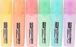Kraf 335 Pastel 6'lı Fosforlu Kalem Seti