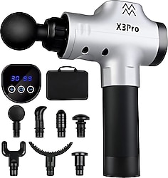 Kraft Hart X3PRO Gümüş 24 V Masaj Tabancası