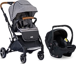 Kraft Juno I-Size Açık Gri Travel Sistem Bebek Arabası