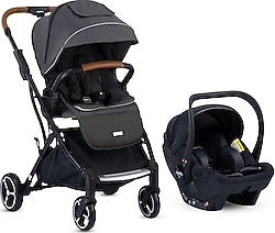 Kraft Juno I-Size Koyu Gri Travel Sistem Bebek Arabası