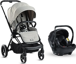Kraft Mila-Mika Gri Travel Sistem Bebek Arabası