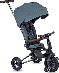Kraft Nova Deluxe Qplay 5 in 1 Gri Katlanır Bebek Bisikleti