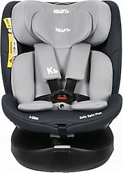 Kraft Safe Spin Plus I-Size Gri 0-36 kg Oto Koltuğu