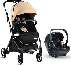 Kraft Viva I-Size Bej Travel Sistem Bebek Arabası