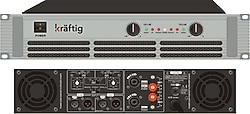 Kraftig KP-2000 Power Amfi